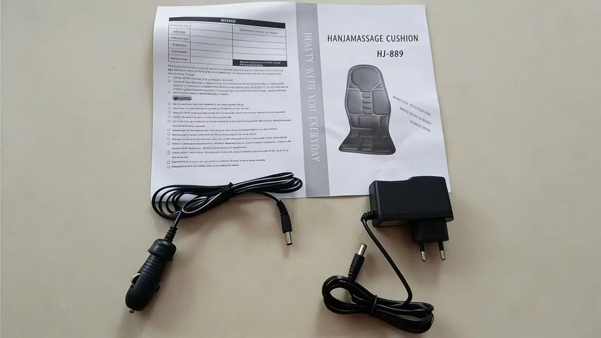 Vibrating Infrared Heat Shiatsu Massage Cushion Pad Neck Back Lumbar Massager Mattress Car Home Full Body Cervical Pain Support