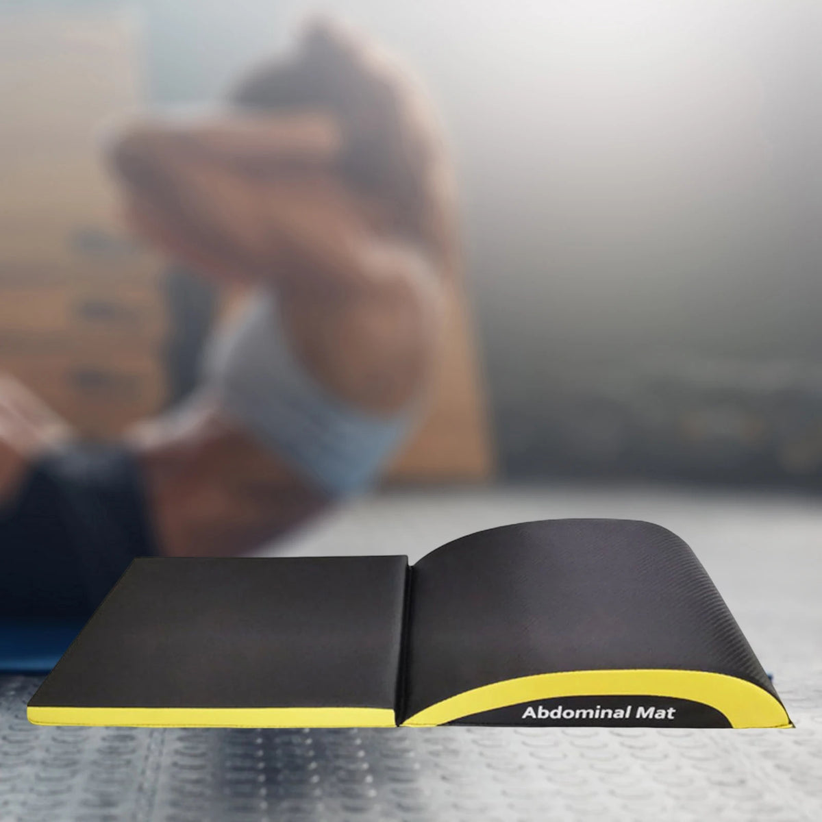 Trainovafit Foldable Ab Mat with Tailbone & Lumbar Support Pad