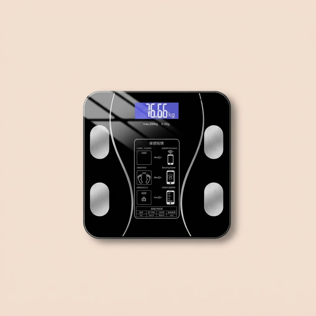 Trainovafit Smart Bluetooth Body Fat Scale & BMI Analyzer