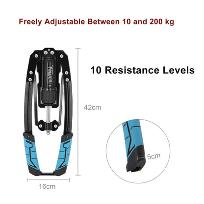Adjustable 22-440 Pounds Arm Exercisers Hydraulic Power Home Chest Amplifiers Shoulder Muscle Training Fitness Equipment