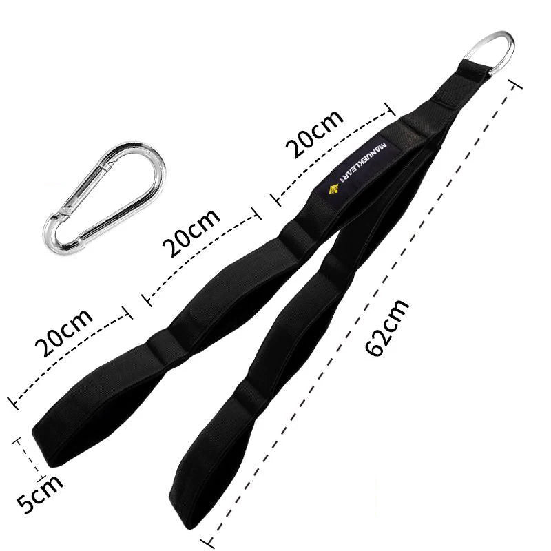 Trainovafit Extra Long Dual-Grip Tricep Rope Cable Attachment