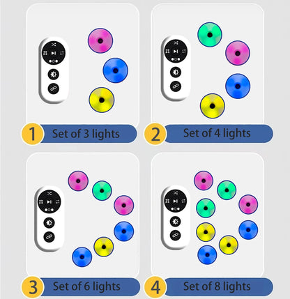 Smart Agility Training Light for Kids - Ideal for Physical Fitness, Remote-Controlled Light Operations