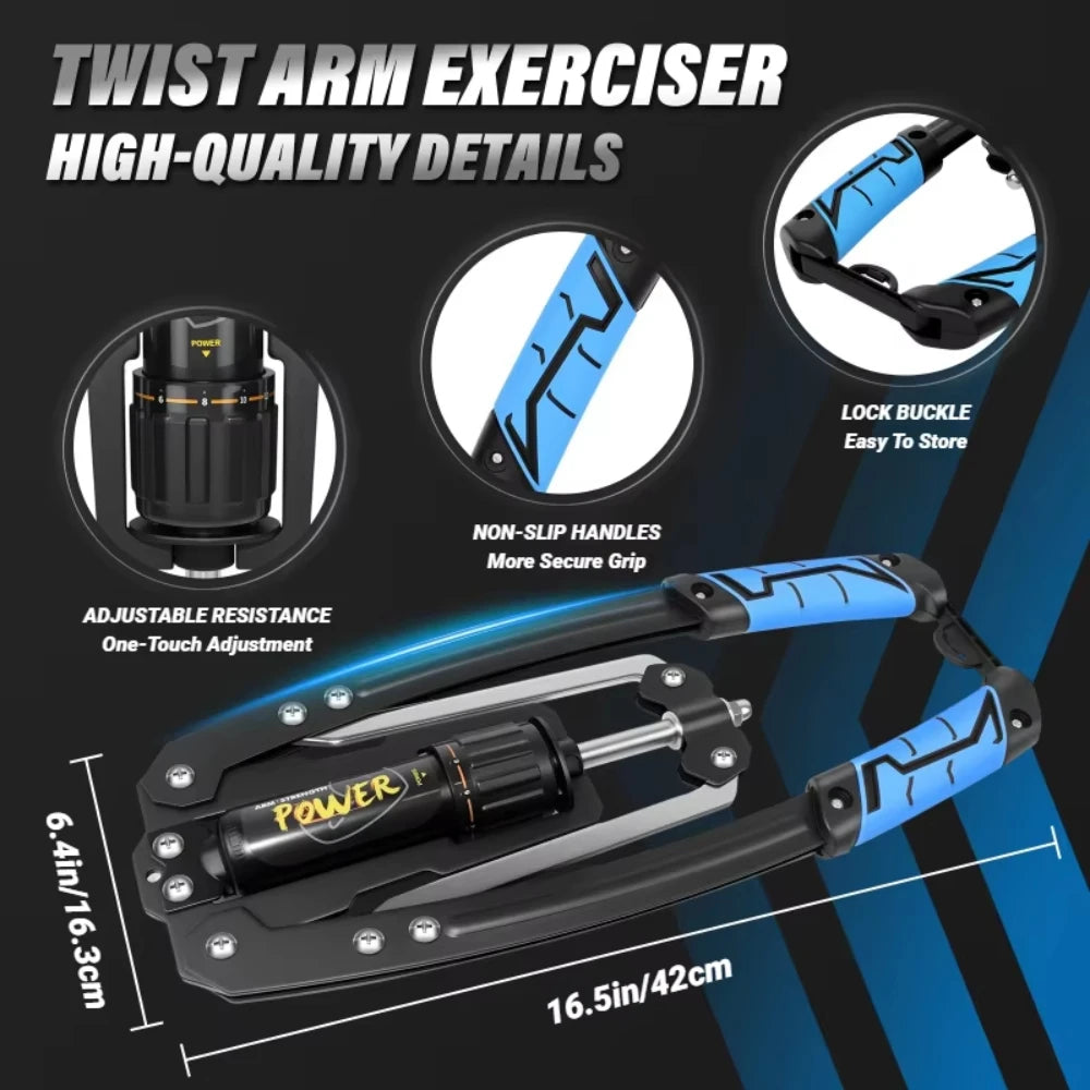 Adjustable 22-440 Pounds Arm Exercisers Hydraulic Power Home Chest Amplifiers Shoulder Muscle Training Fitness Equipment