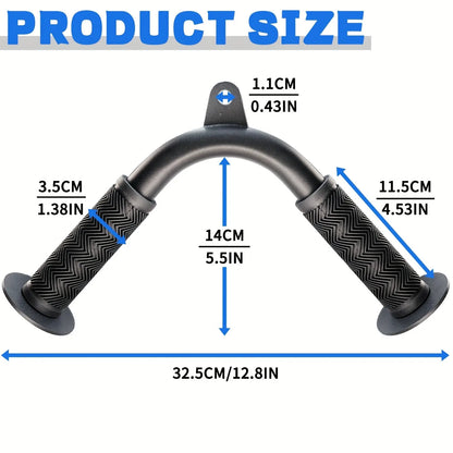 Trainovafit Heavy-Duty Cable Machine Attachments Set for Gym Pulley
