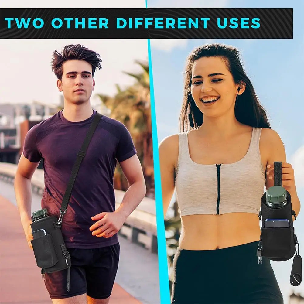Trainovafit Magnetic Water Bottle Bag with MagSafe Phone Holder