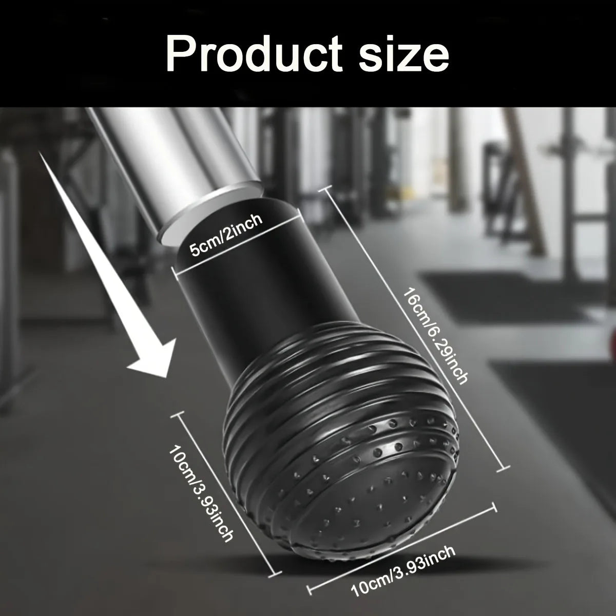 Trainovafit 360° Rubber Barbell Landmine Base Attachment (2-Inch)