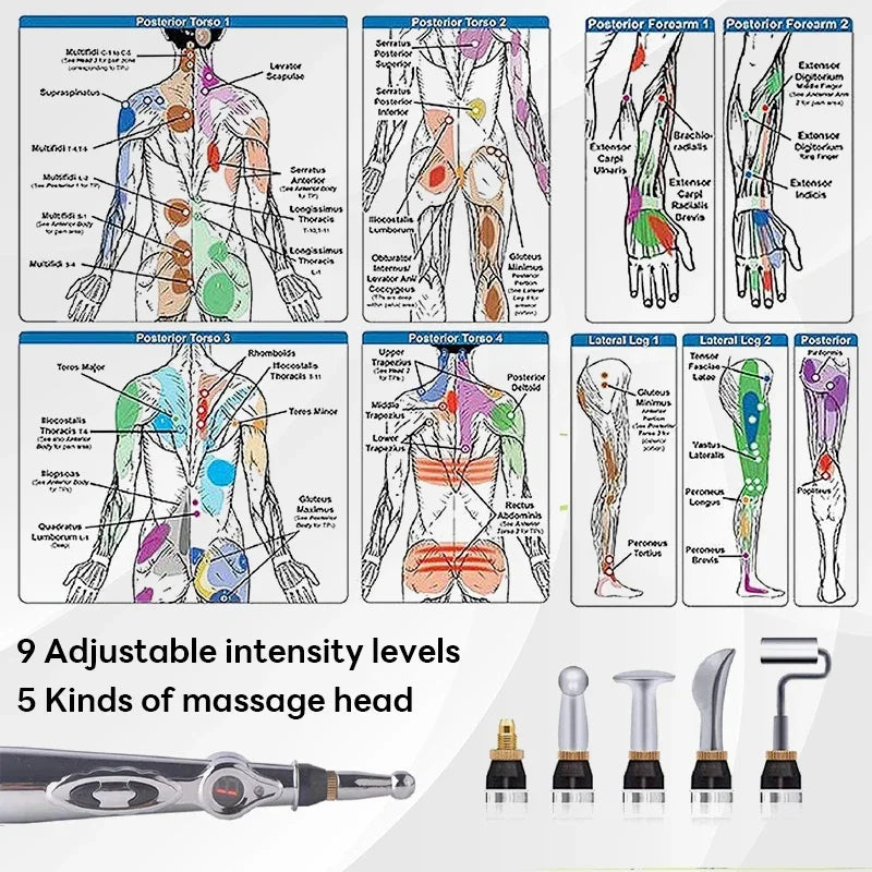 Trainovafit Electronic Acupuncture Pen & Meridian Energy Massager
