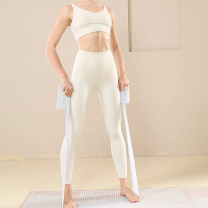 WOSWEIR-Yoga Rally Home Stretching Resistance Strap for Beginners Ladies Body Fitness Latin Dance Stretch Strap