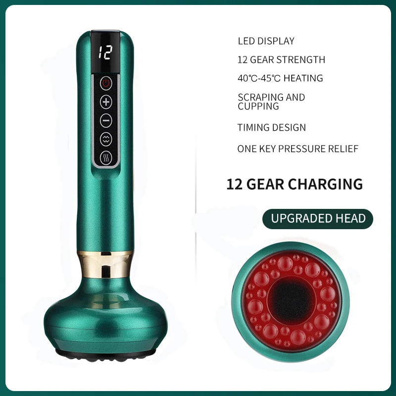 Trainovafit Smart Heated Electric Cupping & Gua Sha Massager
