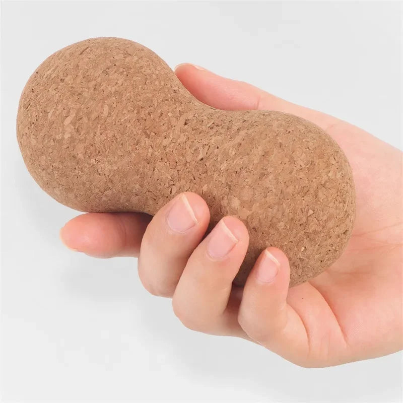 Trainovafit Natural Cork Peanut Massage Ball