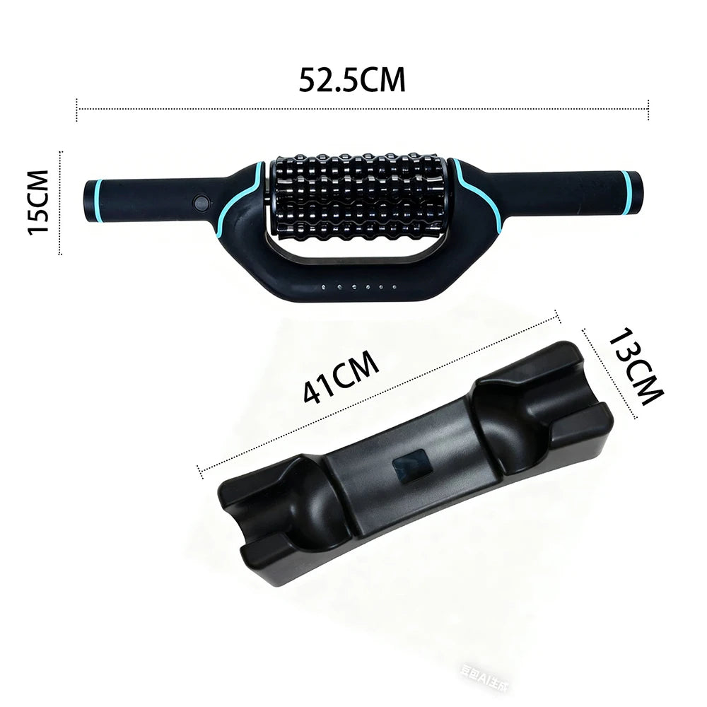 Electric Massage Roller Body Impact Massage Percussive Relief Muscle Relax Stress Massager Rechargeable Vibrator Fitness Shaping