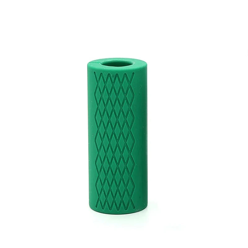Trainovafit Thick Bar Silicone Fat Grips for Barbells & Dumbbells