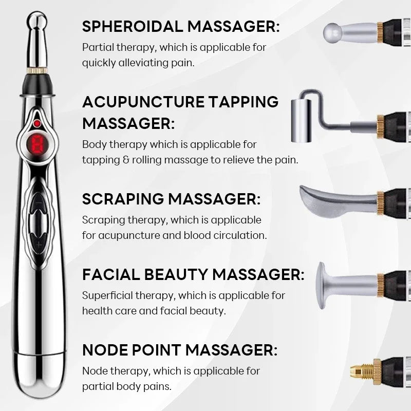 Trainovafit Electronic Acupuncture Pen & Meridian Energy Massager