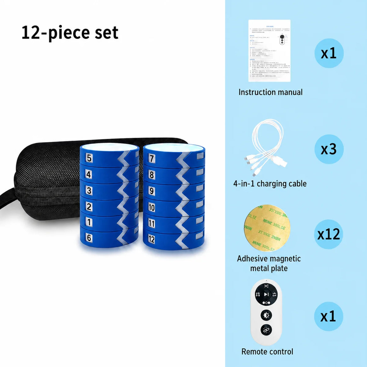 Smart Agility Training Light for Kids - Ideal for Physical Fitness, Remote-Controlled Light Operations