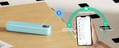 Trainovafit Smart Bluetooth 7-Day Pill Organizer with Alarm
