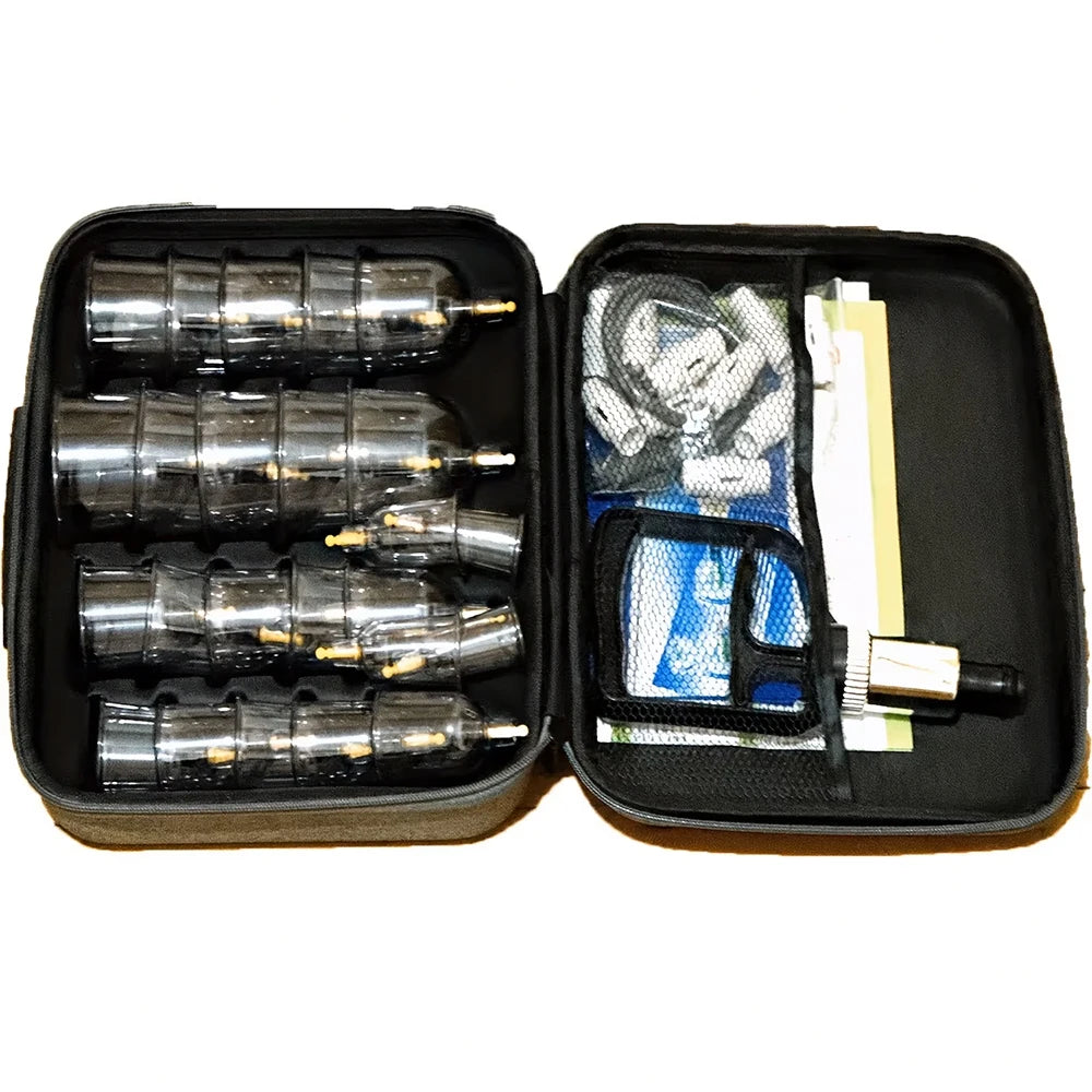 Trainovafit Professional Vacuum Cupping Therapy Set with Hand Pump