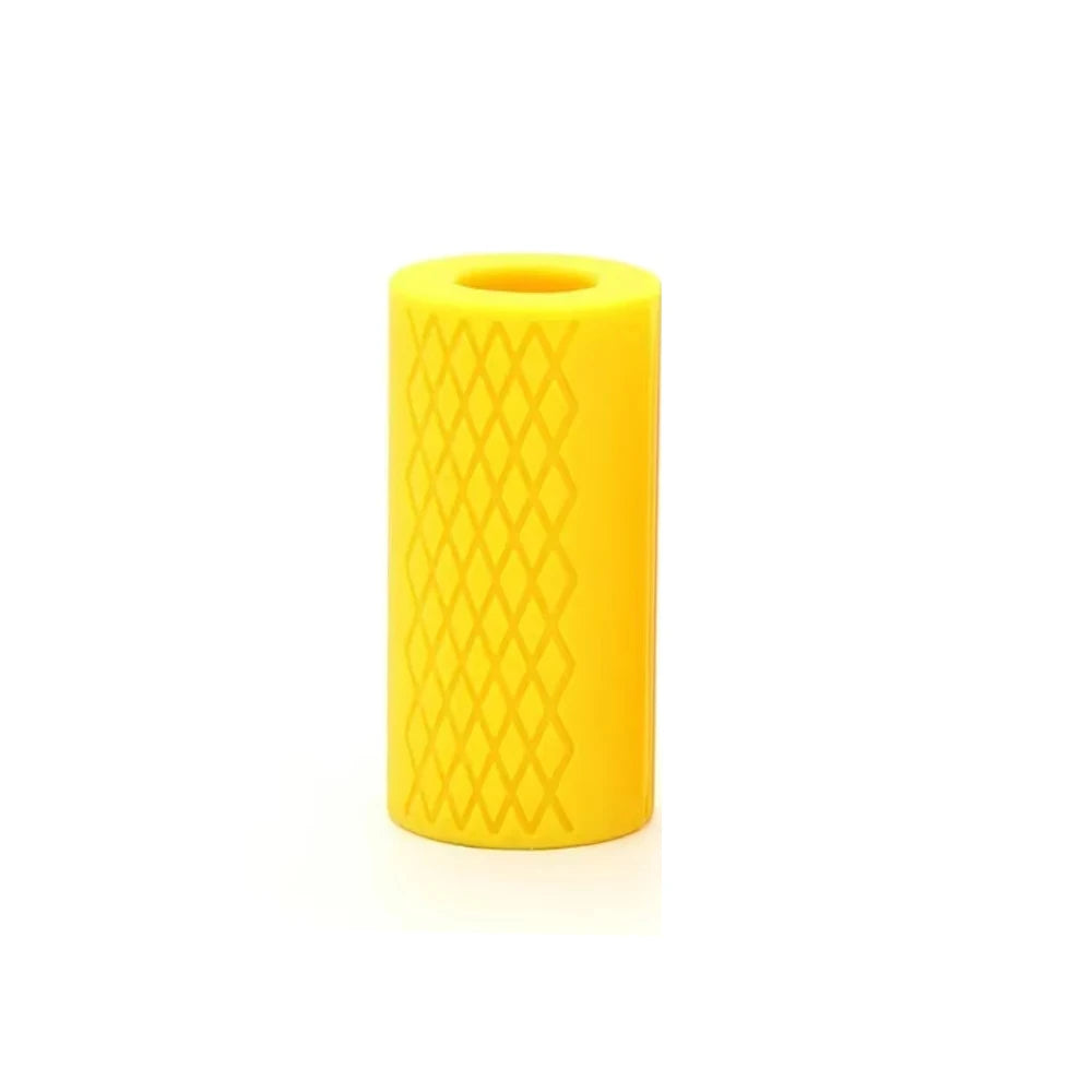 Trainovafit Thick Bar Silicone Fat Grips for Barbells & Dumbbells
