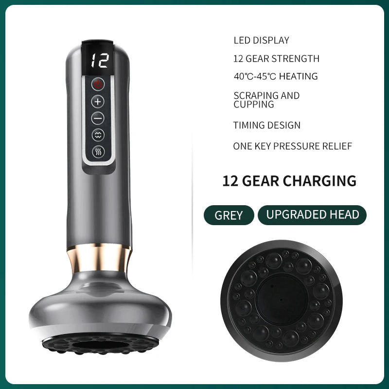 Trainovafit Smart Heated Electric Cupping & Gua Sha Massager