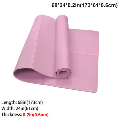 Trainovafit Foldable Non-Slip Travel Yoga & Fitness Mat