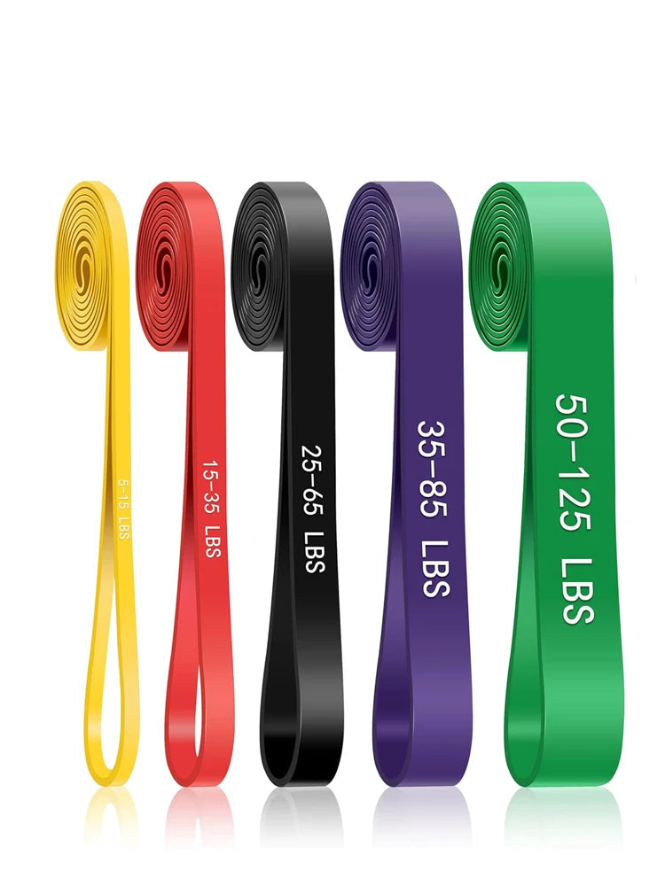Trainovafit 5-Level Pull Up Assistance & Resistance Loop Bands Set