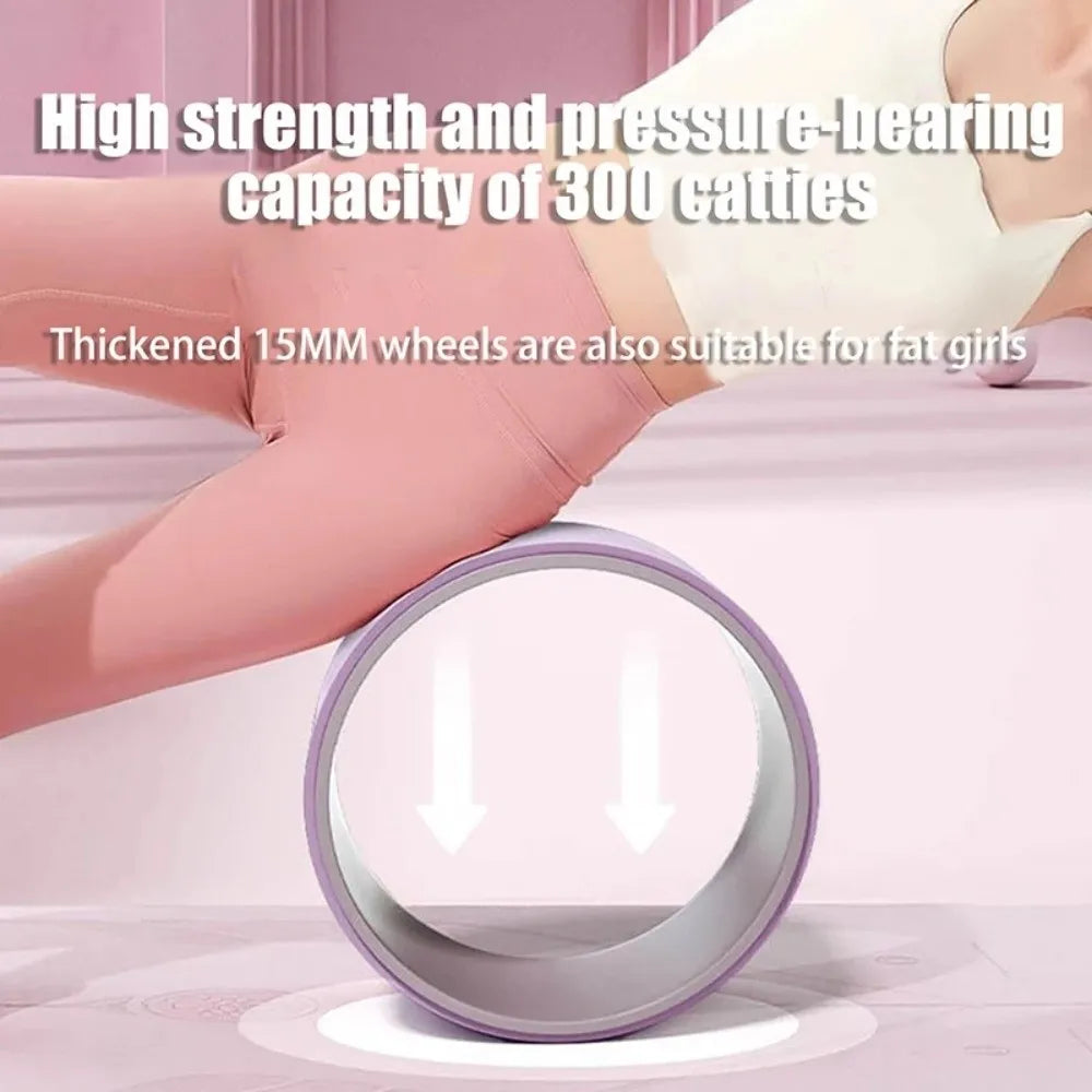 Muscle Massage Yoga Wheel Multi-Functional Back Training Back Training Roller Waist Training Training Tool Fitness Circle
