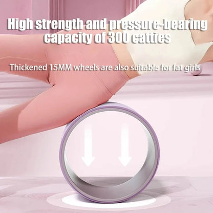 Muscle Massage Yoga Wheel Multi-Functional Back Training Back Training Roller Waist Training Training Tool Fitness Circle