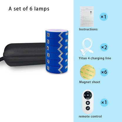 Smart Agility Training Light for Kids - Ideal for Physical Fitness, Remote-Controlled Light Operations