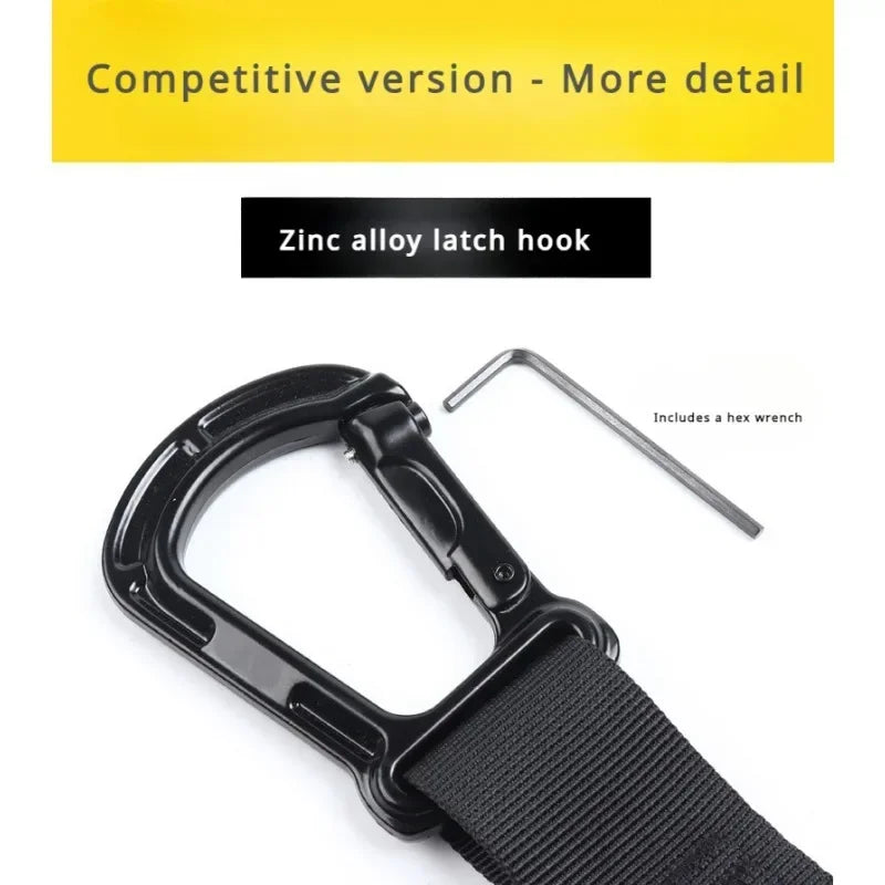 P3-Trx Suspension Training Strap Adjustable Tensioner Trainer Resistance Device Hanging Pulling Rope Home Yoga Fitness Band Belt