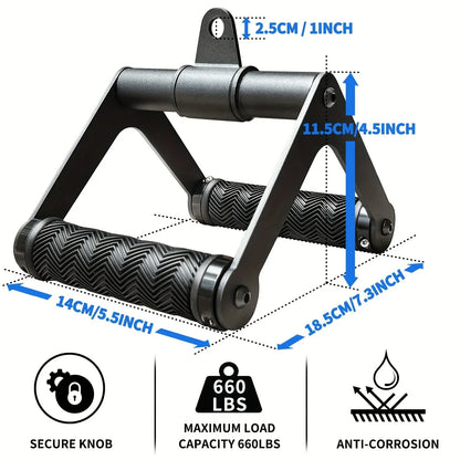 Trainovafit Heavy-Duty Cable Machine Attachments Set for Gym Pulley