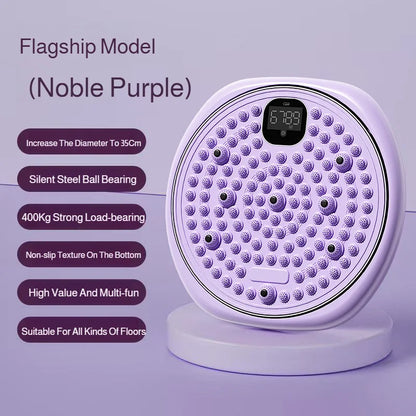 Multifunctional Exercise Waist Twisting Foot Massage Waist Torsion Disc Fitness Equipment slimming Digital Display Twisting Disc