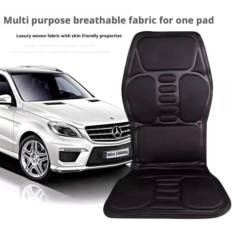 Vibrating Infrared Heat Shiatsu Massage Cushion Pad Neck Back Lumbar Massager Mattress Car Home Full Body Cervical Pain Support