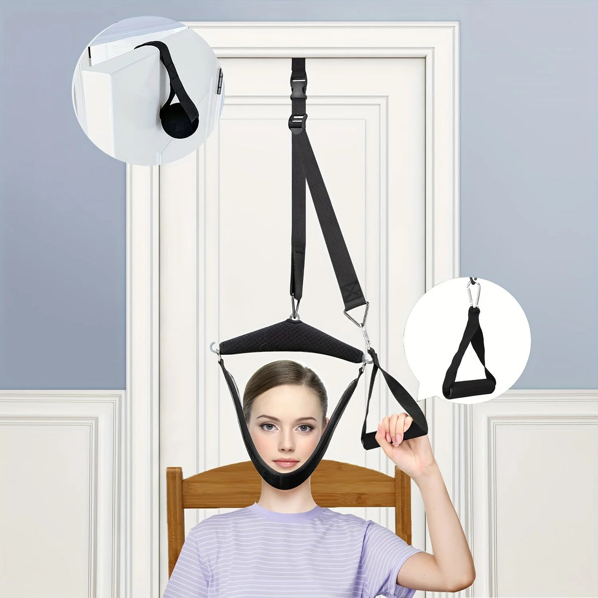Neck Support Strap - Portable Hanging Training Band, Suitable for Any Scene | Convenient and Comfort Design, Christmas Gift