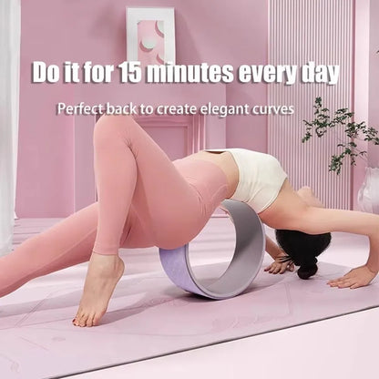 Muscle Massage Yoga Wheel Multi-Functional Back Training Back Training Roller Waist Training Training Tool Fitness Circle