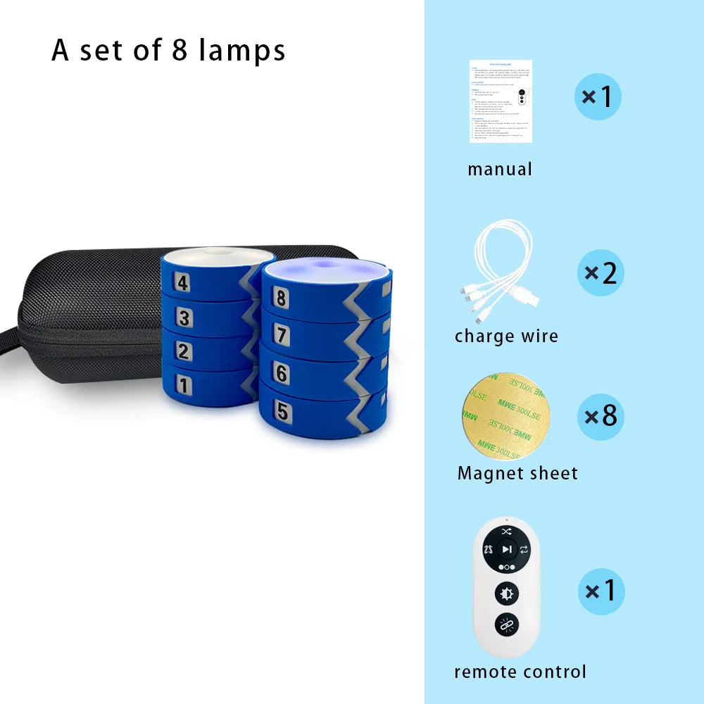 Smart Agility Training Light for Kids - Ideal for Physical Fitness, Remote-Controlled Light Operations