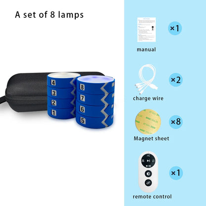 Smart Agility Training Light for Kids - Ideal for Physical Fitness, Remote-Controlled Light Operations