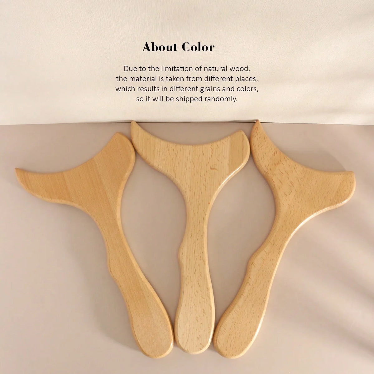 Trainovafit Wooden Lymphatic Drainage Gua Sha Body Contouring Paddle