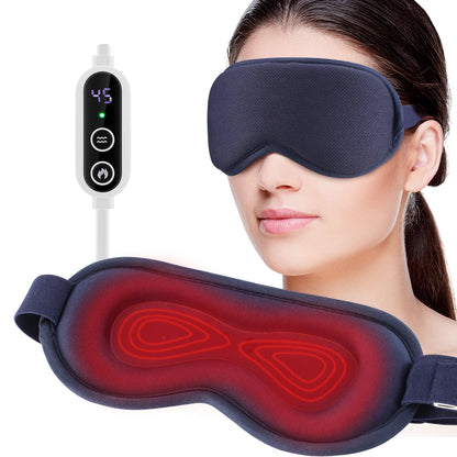 Trainovafit 3D Heated Steam Eye Mask & Vibration Massager