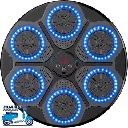 Upgrade Intelligent Music Boxing Machine for Adults & Kids, LED Display & Smart Bluetooth, Wall Mounted Boxing Trainer for Home, Indoor and Gym Use, Have Fun