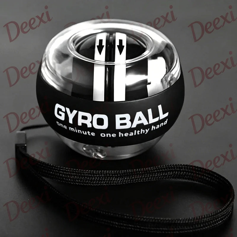 Automatic Start Wrist Gyro Ball Power Trainer Arm Exercise Device Strength Reinforcement Fitness Tracker