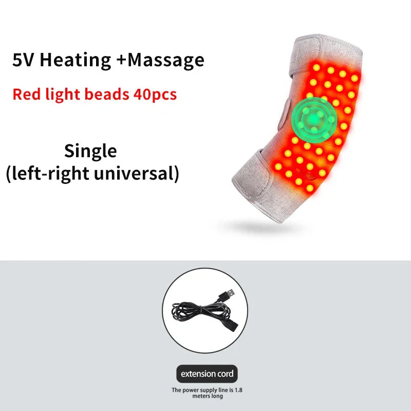 Trainovafit 660nm Red Light Heated Elbow Massager & Joint Wrap