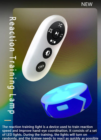 Smart Agility Training Light for Kids - Ideal for Physical Fitness, Remote-Controlled Light Operations