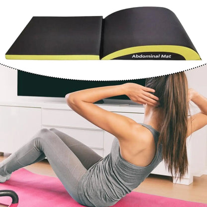 Trainovafit Foldable Ab Mat with Tailbone & Lumbar Support Pad