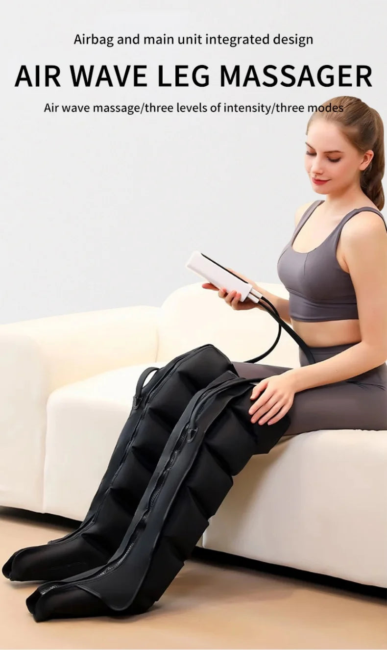 Massage Boots Air Wave Massager Leg and Foot smart air bag Massager to promote blood circulation