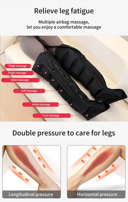 Massage Boots Air Wave Massager Leg and Foot smart air bag Massager to promote blood circulation