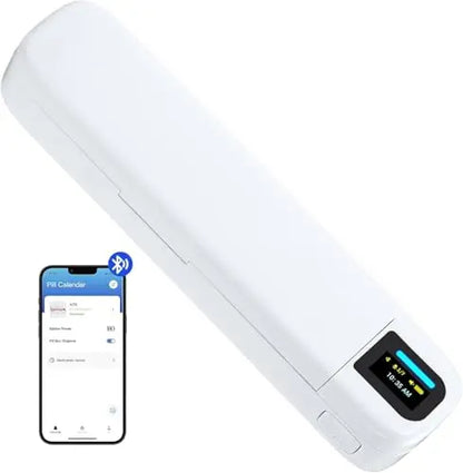 Trainovafit Smart Bluetooth 7-Day Pill Organizer with Alarm