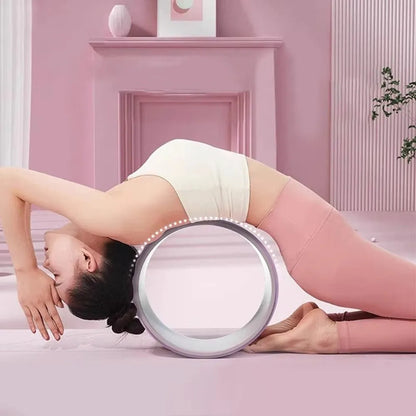 Muscle Massage Yoga Wheel Multi-Functional Back Training Back Training Roller Waist Training Training Tool Fitness Circle