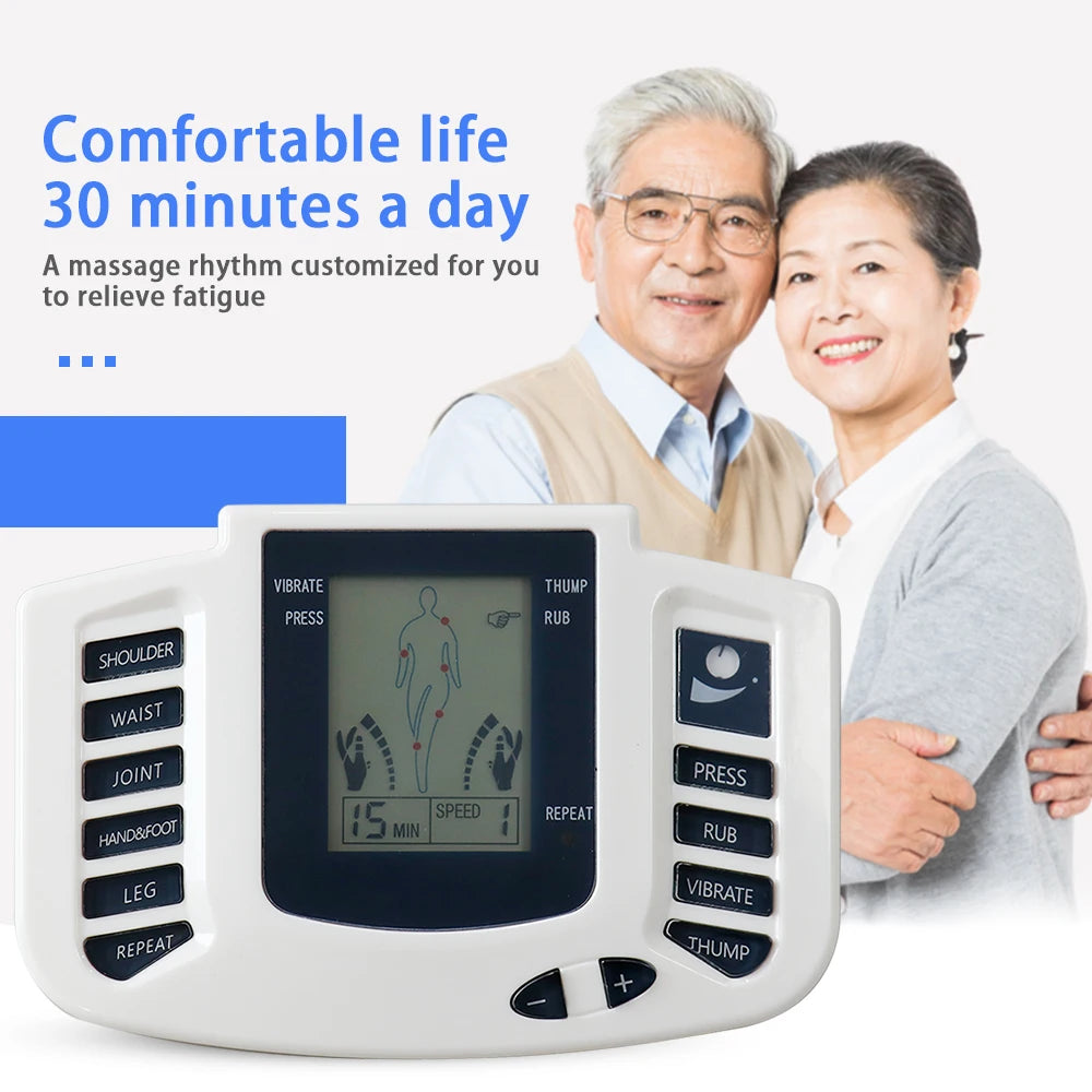 10 Modes Electrical EMS TENS Pulse Body Massage Acupoint Meridian Massage Slippers Foot Electrostimulator Body Relaxation Device