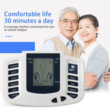 10 Modes Electrical EMS TENS Pulse Body Massage Acupoint Meridian Massage Slippers Foot Electrostimulator Body Relaxation Device