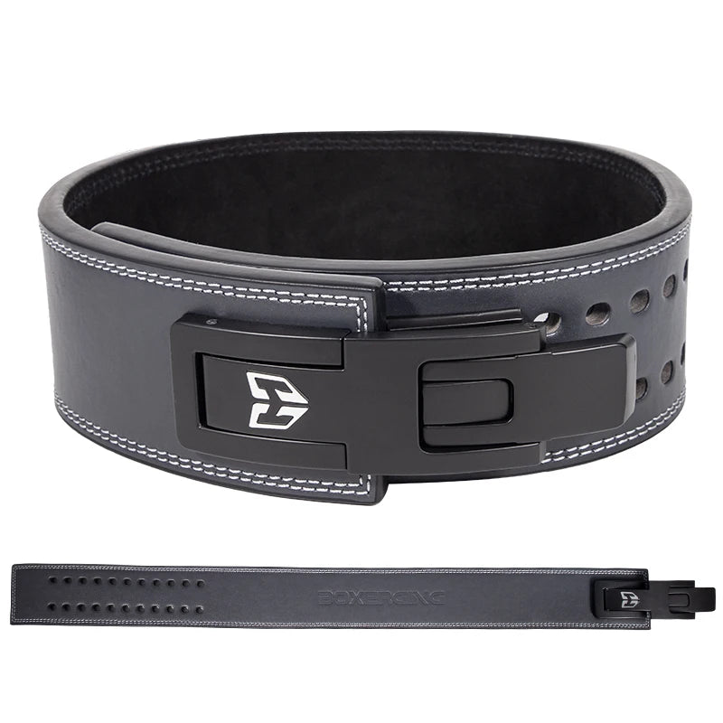Adjustable Weightlifting Belt, Lever Powerlifting Belt,Gym Barbell,Squat Deadlift, Waist Support, Strength Training Lumbar Brace