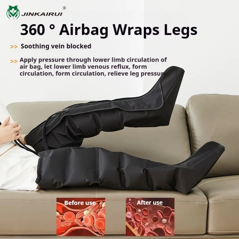 Massage Boots Air Wave Massager Leg and Foot smart air bag Massager to promote blood circulation